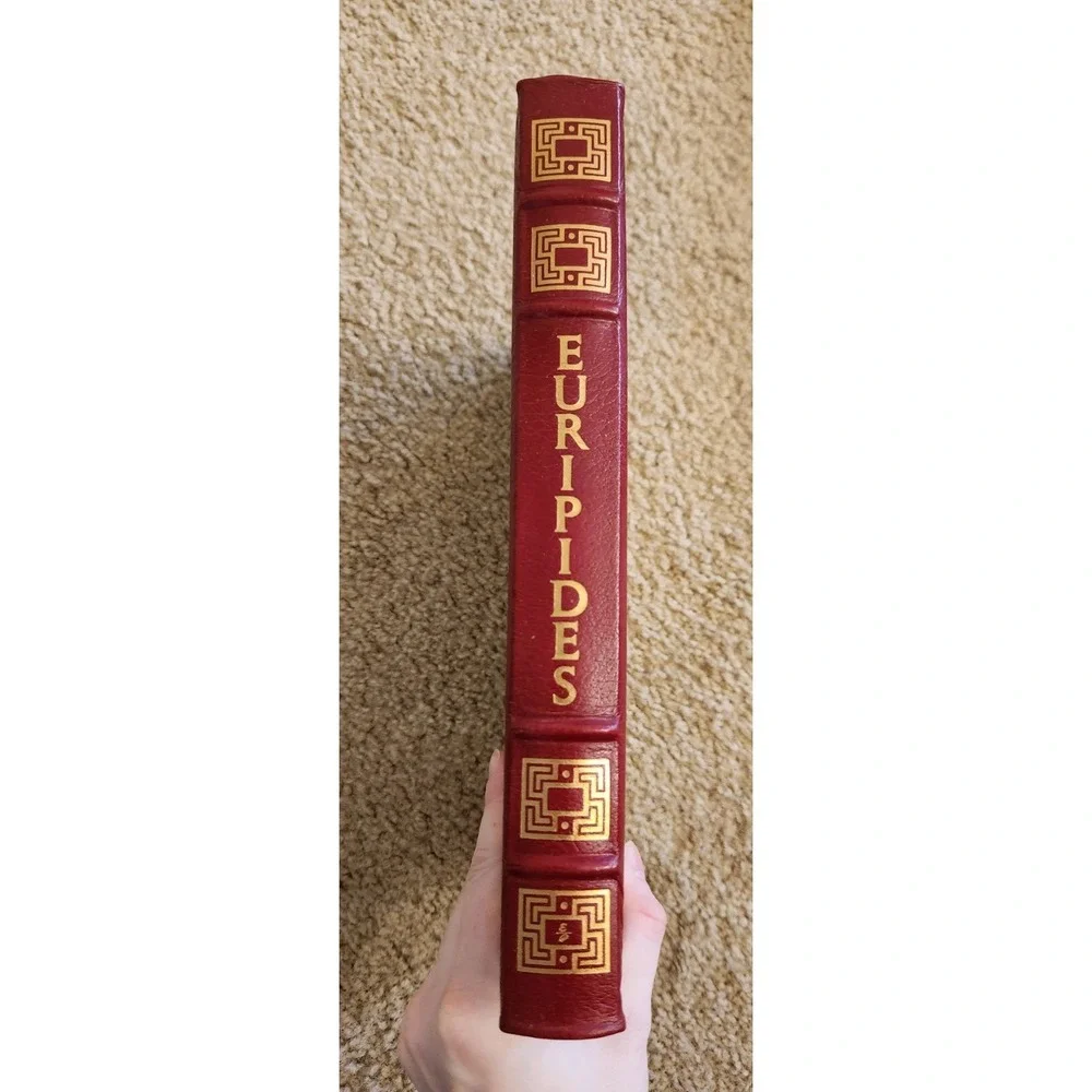 Euripides Medea Hippolytus The Bacchae (HC 1980) Easton Press Leather